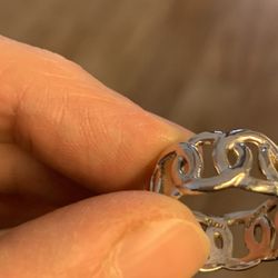 New  925 Sterling Silver  Ring, Size 7!