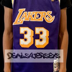 Kareem Abdul Jabbar Lakers NBA Jersey
