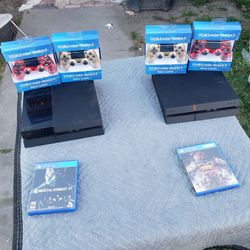 2 Sealed Controllers 1 Game of choose $200! Playstation 4 PS4 500GB each 1000GB $250! 2000GB $340! All works 100% can be tested