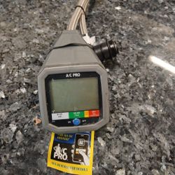 A/C Pro Digital Recharge Gauge and Hose