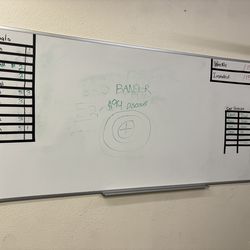 U line white board