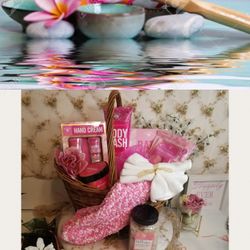 Womens SPA Gift BASKET FOR MOTHERS DAY , BIRTHDAY 