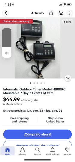 TIMER 7 Day/ 7 Event Outdoor TIMER