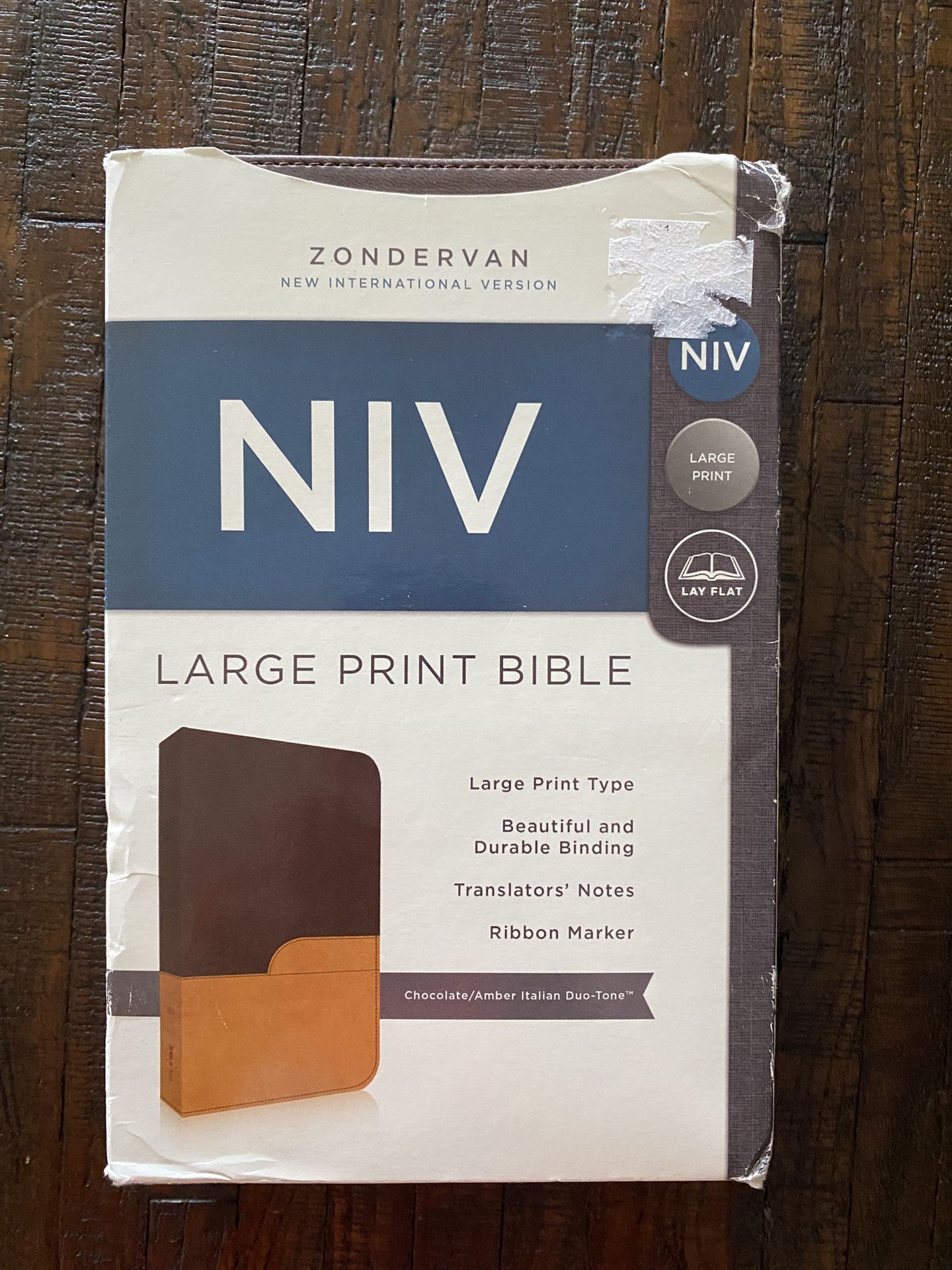 Bible - Zondervan New International Version (NIV) Large Print Bible (NEW)
