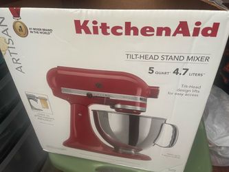 KitchenAid Red 5qt Stand Mixer