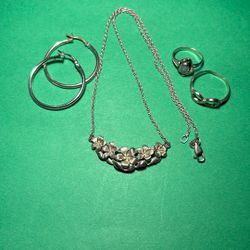 Sterling Silver Jewelry. 5 pcs.