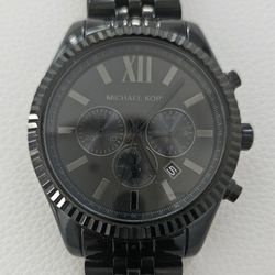 Michael Kors Black Lexington Men's Watch