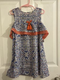 Off The Shoulder Brand New Pattern Dress 4t