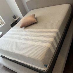 West Elm Mod Upholstered Platform Bed