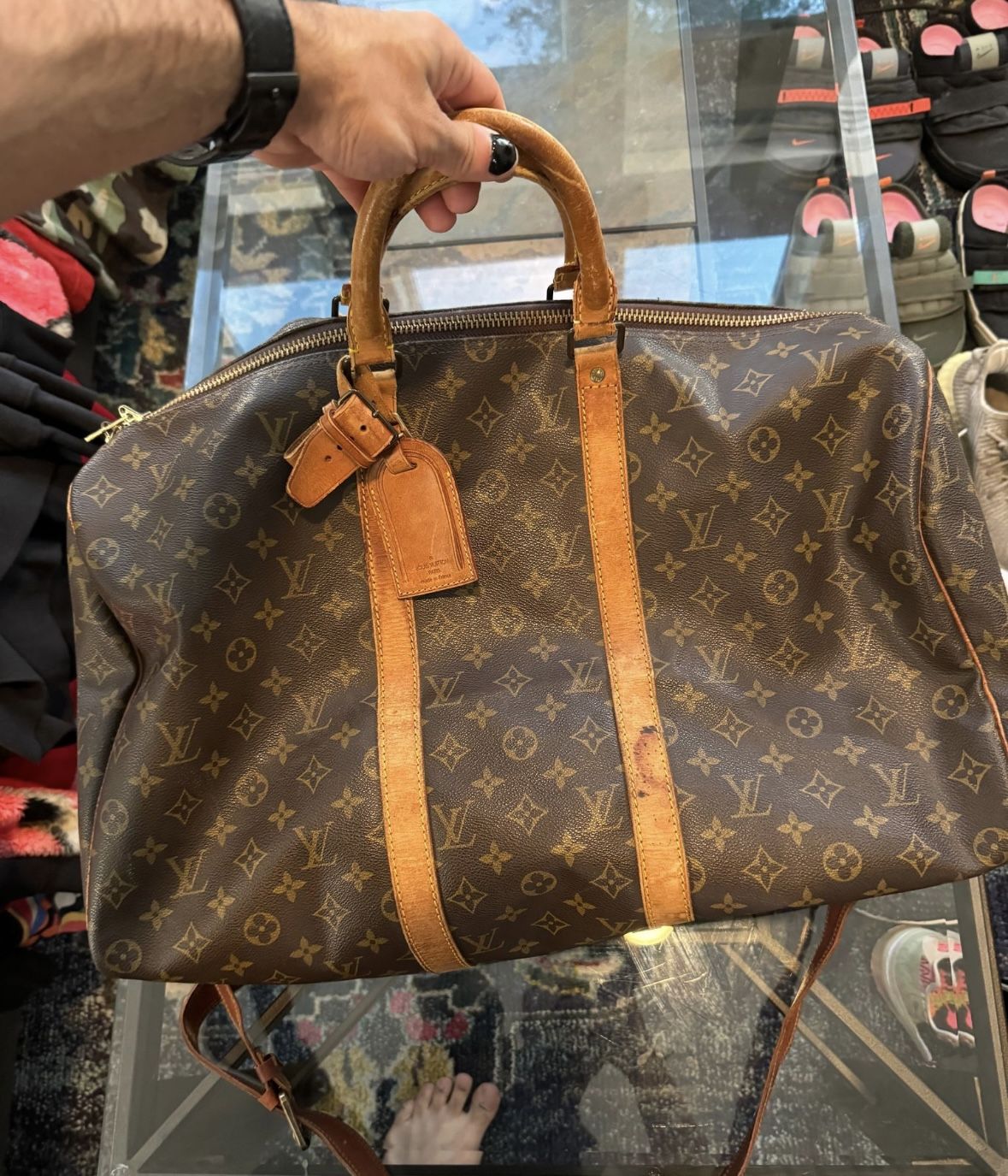 Louis Vuitton 1991 Vintage Duffle Bag 