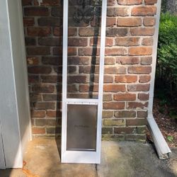 Dog/pet Door For Glass Sliding Door
