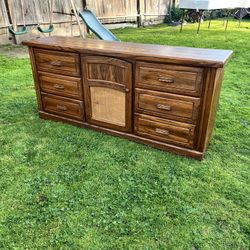 VINTAGE LONG DRESSER 