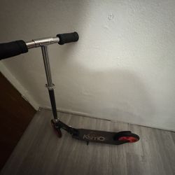Black And Red Scooter 