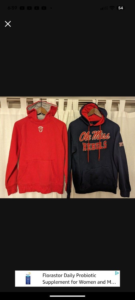 Ole Miss Sweatshirt Men's Small