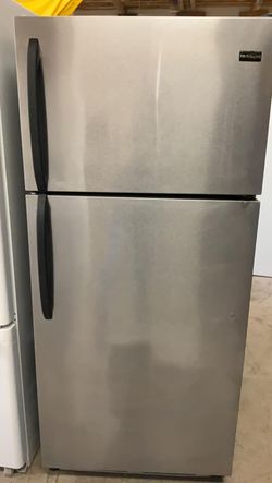 Frigidaire Top Mount Stainless Steel Refrigerator Fridge
