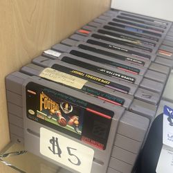 Nintendo SNES games