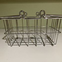 Small Chrome Wire Basket 