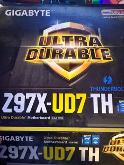 GIGABYTE Intel Motherboard Z97X-UD7 TH THUNDERBOLT