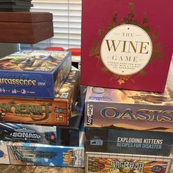 Various Boardgames