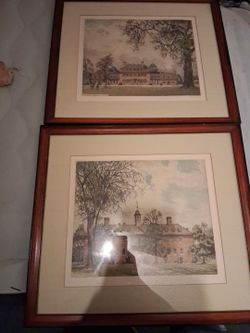 Pair of Josef Eisenberg  signed paintings