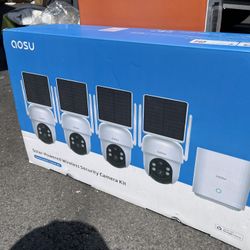 Aosu 4pk Solar Camera Kit $295