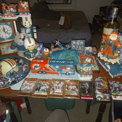 Miami Dolphins And Dan Marino Collectibles Lot