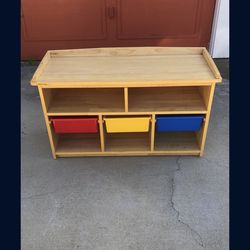 Wooden toy storage (3 available)