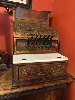 Vintage cash register