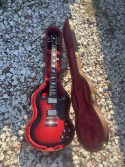 Gibson Les Paul Standard - 61 - Cardinal Red Burst - Electric Guitar 