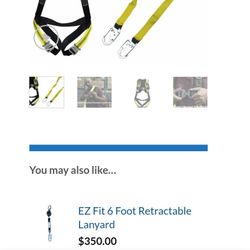 Harness and rope
