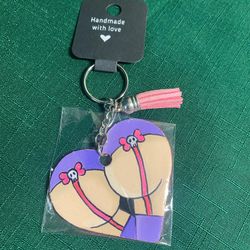 Skull & Bowes Keychain 