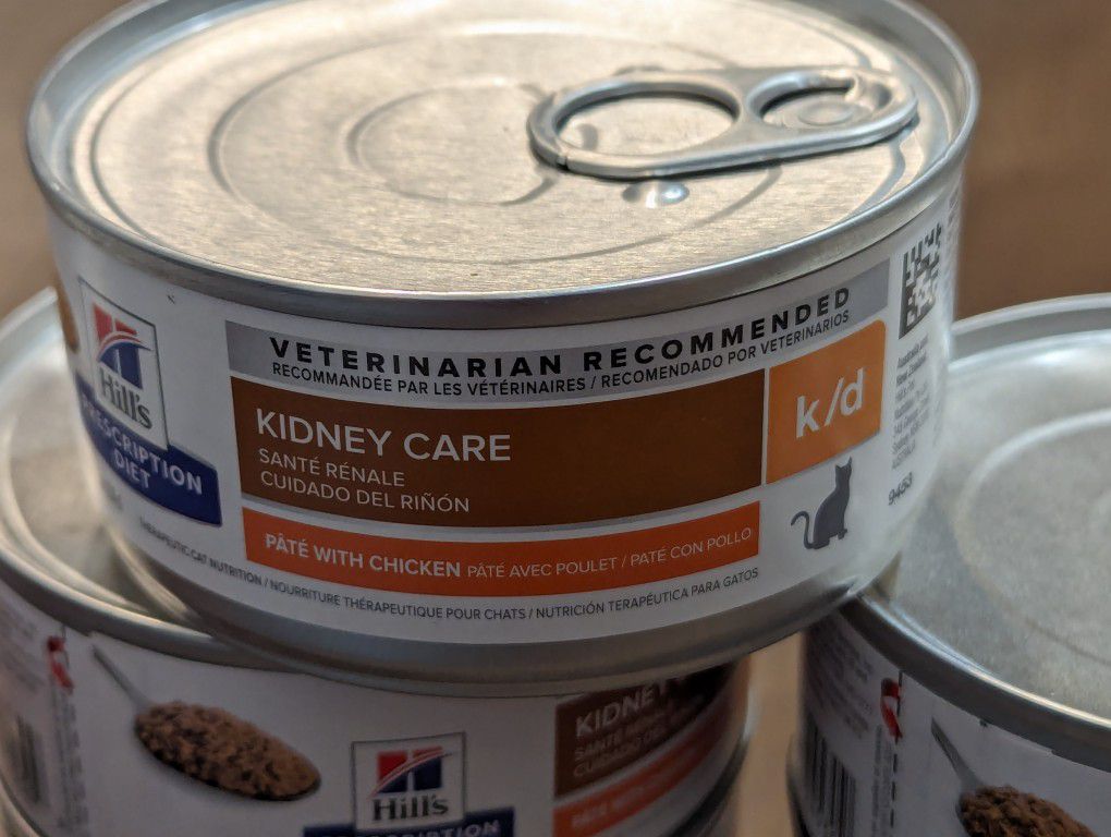 Hill's Prescription Kidney Care 32 Cans Cat Food 