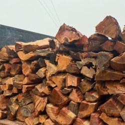 Dry Split Almond Mix Firewood!!!Ready Too Burn Seasoned Wood!!!