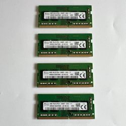 SK Hynix DDR4 16GB (4x4GB) Laptop Memory/RAM