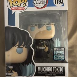 Muichiro Tokito Funkon 2022 Limited Edition Funko