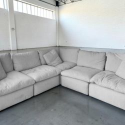 Ashley Cloud Sectional - VERY COMFORTABLE!
