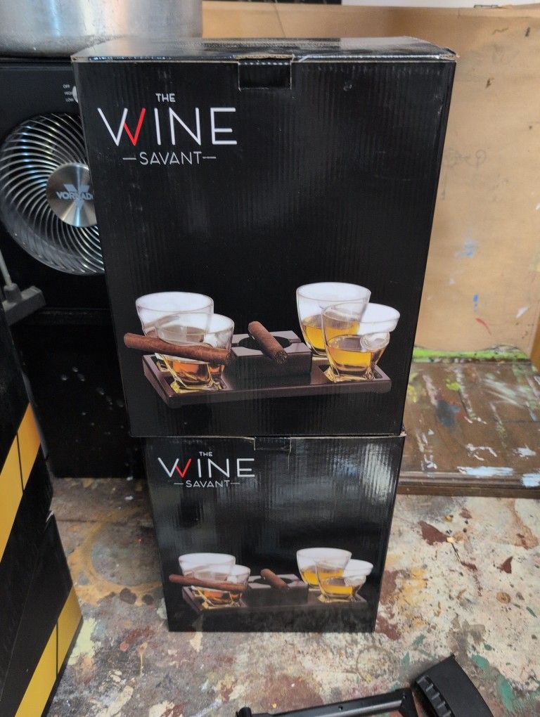 The Wine Savant Whiskey Set
