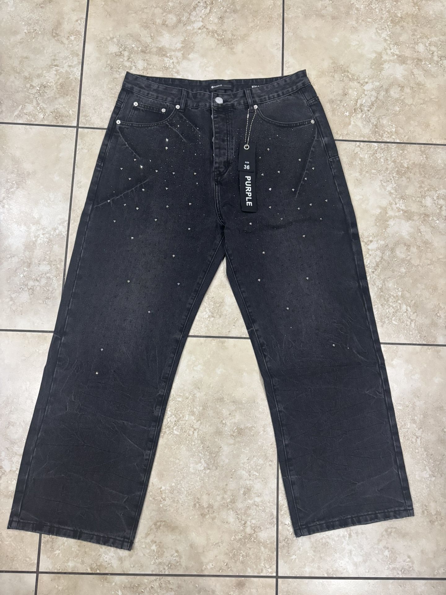 Purple Jeans Size 32,36