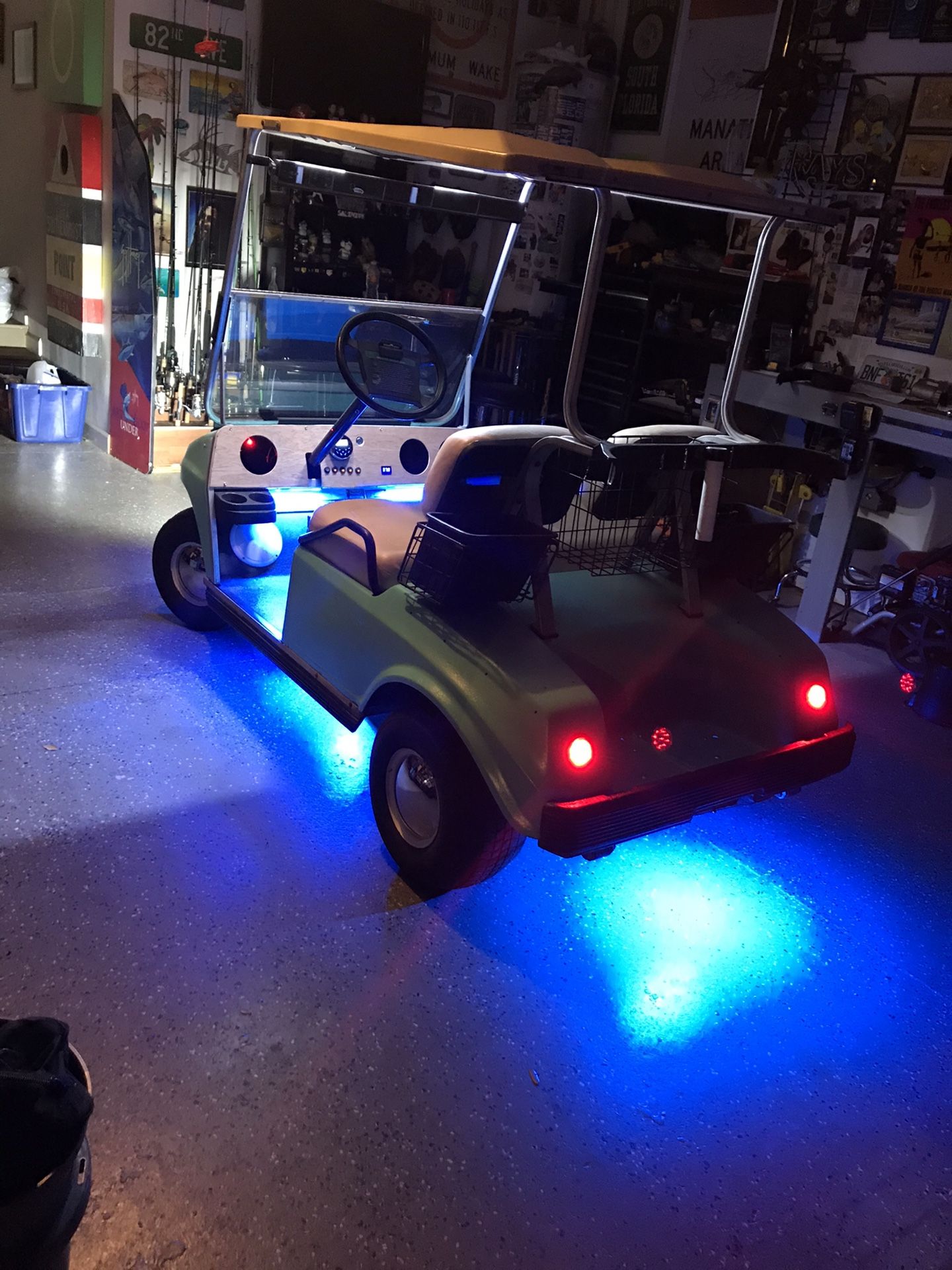 Club car DS custom golf cart