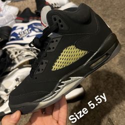 Jordan Retro 5s Metallic $80 FIRM NO TRADES 
