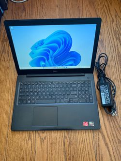 Dell Laptop 15.6 inch Touchscreen 8GB RAM 256GB SSD Fully Functional with Charger