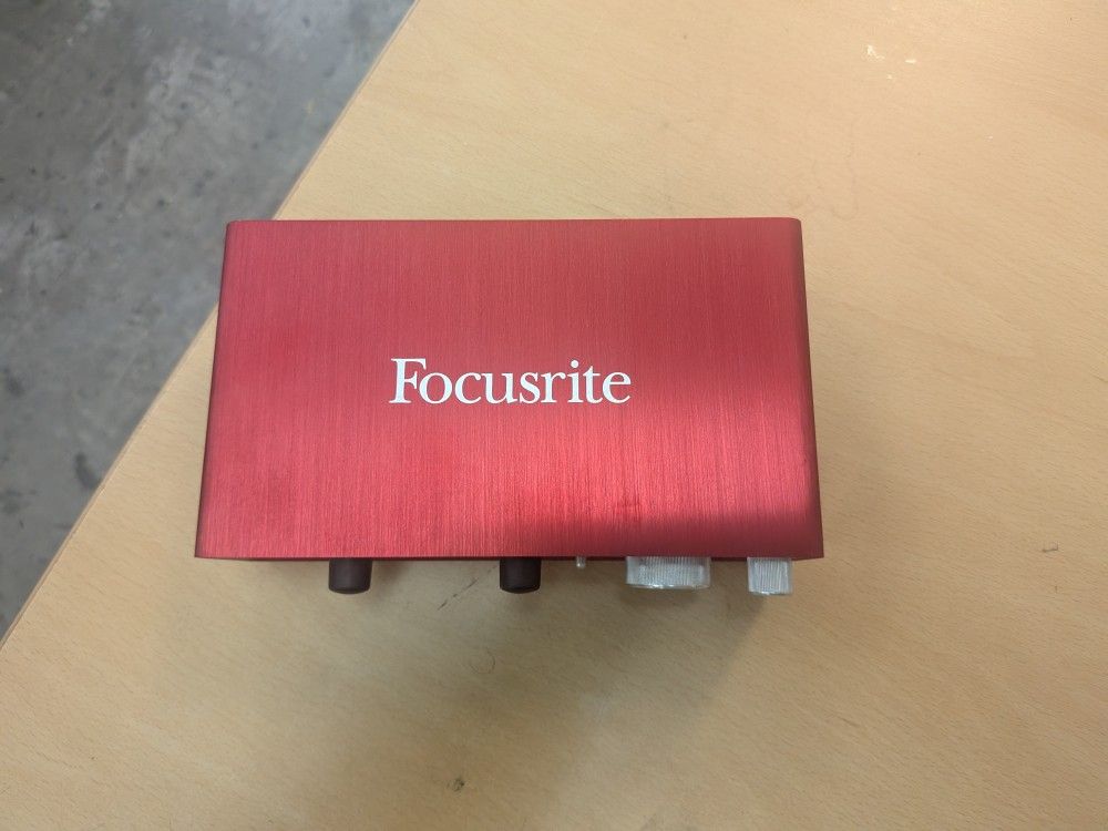 Focusrite Scarlett 2i2 2 Channel USB Audio Interface