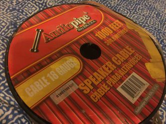 Cable 18 gauge almost 1000 feet.