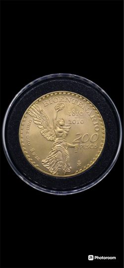 Bicentenario  Año 2010 Moneda De Oro (Grand Prairie)
