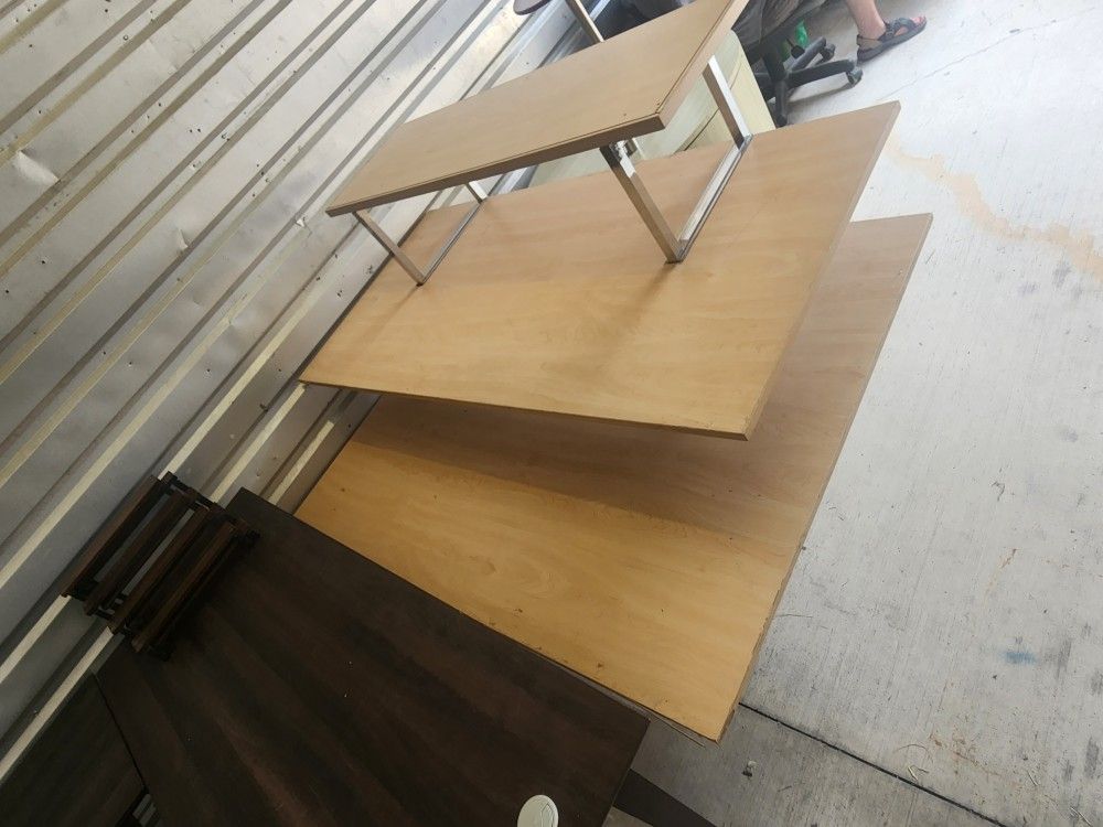 Three Tiered Display Shelve