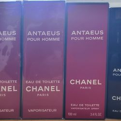 Four Vintage Antaeus By Chanel (Two Are Sealed!)