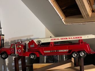 Big long fire truck