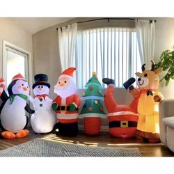 New adorable Christmas, Inflatables, to celebrate the  holiday season for lawn, porch