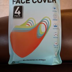 Kids Face Cover Set Of 4