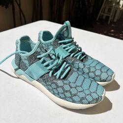 Adidas Tubular Runner Prime Knit (Blue, 7.5)